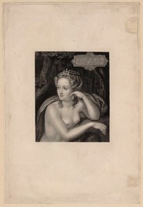 Portræt af Diane de Poitiers 1499-1566, midten af det 16. århundrede. af Unbekannt