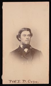 Portræt af Edward Drinker Cope 1840-1897, omkring 1860