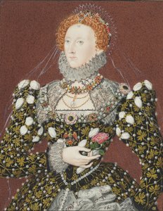 Portræt af Elizabeth I af England af Unbekannt
