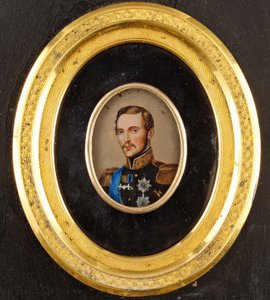 Portræt af kejser Alexander II 1818-1881, 1840