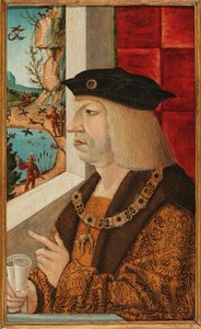 Portræt af kejser Maximilian I 1459-1519, 1500-tallet. af Unbekannt