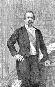 Portræt af kejser Napoleon III af Frankrig 1808-1873 af Unbekannt