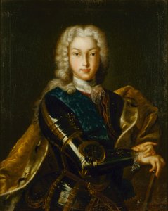 Portræt af kejser Peter II Alexeyevich