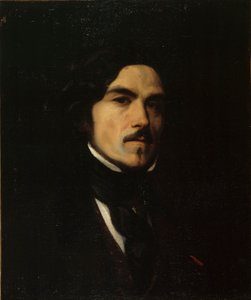 Portræt af Eugène Delacroix 1798-1863, ca. 1840. af Unbekannt