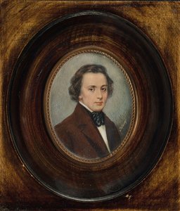 Portræt af Frederic Chopin 1810-1849. af Unbekannt