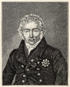 Portræt af Friedrich von Motz 1775-1830. af Unbekannt