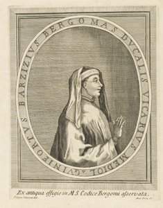 Portræt af Gasparinus de Bergamo, 1716-1717. af Unbekannt