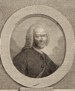 Portræt af Georg Philipp Telemann 1681-1767. af Unbekannt
