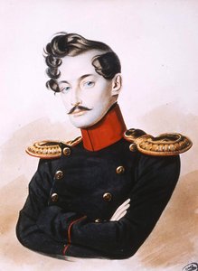 Portræt af Georges-Charles de Heeckeren dAnthès 1812-1895, 1830