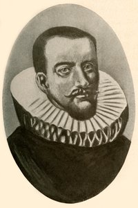 Portræt af Henry Hudson, engelsk navigatør i ruff, 1609, 1937. af Unbekannt