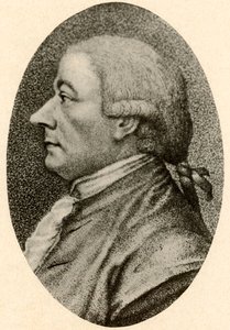 Portræt af Henry Laurens, Jr., hår i sidepuster med pigtail-kø, c1770, 1937. af Unbekannt