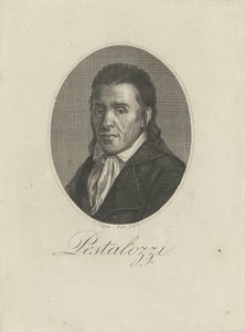 Portræt af Johann Heinrich Pestalozzi 1746-1827, 1805. af Unbekannt