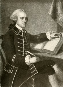 Portræt af John Hancock, i frakke med dobbelte lommeflapper, c1780, 1937. af Unbekannt