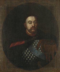 Portræt af John III Sobieski 1629-1696, konge af Polen og storhertug af Litauen, ca 1685 af Unbekannt