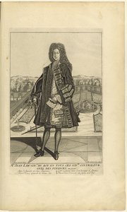 Portræt af John Law 1671-1729, 1720. af Unbekannt