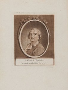 Portræt af Joseph Balsam, greve af Cagliostro, 1700-tallet. af Unbekannt