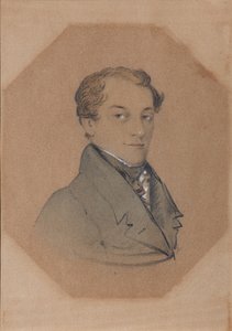 Portræt af Kondraty Fyodorovich Ryleyev 1795-1826, første kvartal af 1800-tallet af Unbekannt
