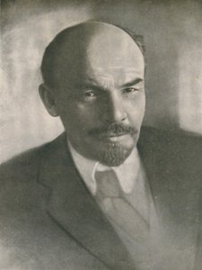 Portræt af Lenin, c1920