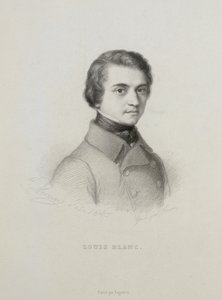 Portræt af Louis Blanc 1811-1882, 1845. af Unbekannt