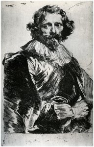 Portræt af Lucas Vorsterman, 1627-1632 1958 af Unbekannt