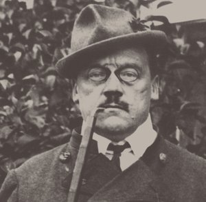 Portræt af Ludwig Thoma 1867-1921, 1910