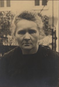 Portræt af Marie Curie 1867-1934 af Unbekannt