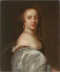 Portræt af Mary Somerset, hertuginde af Beaufort 1630-1715, ca. 1660. af Unbekannt