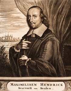 Portræt af Maximilian Henrik af Bayern 1621-1688, ærkebiskop af Köln, 1675. af Unbekannt