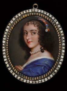 Portræt af Ninon de Lenclos 1620-1705, begyndelsen af det 18. århundrede. af Unbekannt