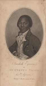 Portræt af Olaudah Equiano kendt Gustavus Vassa 1745-1797, 1789. af Unbekannt