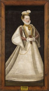 Portræt af Perchta af Rosenberg 1425-1476. af Unbekannt