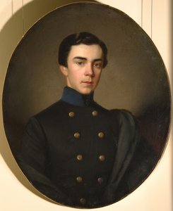 Portræt af prins Alexander Mikhailovich Golitsyn 1838-1919, 1850