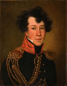 Portræt af prins Nikolay Fyodorovich Golitsyn 1789-1860, 1810