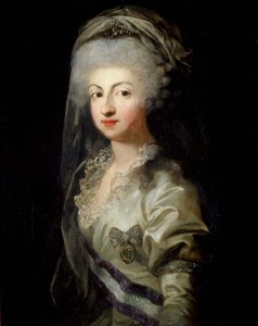 Portrait of Princess Carolina Maria Teresa Giuseppa of Parma 1770-1804, Late 18th centurydani