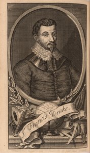 Portræt af Sir Francis Drake, 1741. af Unbekannt