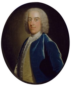 Portræt af Sir Lister Holte 1720-70, 5. Baronet, 1750-1770. af Unbekannt