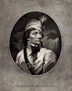 Portræt af Tadeusz Kosciuszko 1746-1817, begyndelsen af ​​det 19. af Unbekannt