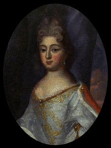 Portræt af Theresa Kunegunda Sobieska 1676-1730 af Unbekannt