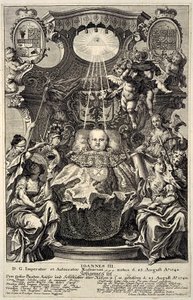 Portræt af zar Ivan VI Antonovich af Rusland 1740-1764, 1740 af Unbekannt