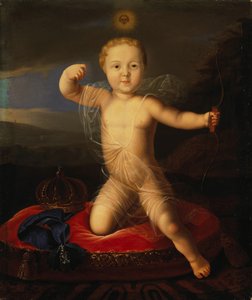 Portræt af Tsarevich Peter Petrovich af Rusland 1715-1719, første kvartal af 1800-tallet. af Unbekannt