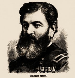 Portræt af Wilhelm Heine 1827-1885, 1886. af Unbekannt