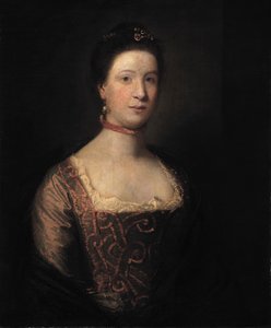 Portræt af en dame, ca. 1820. af Unbekannt