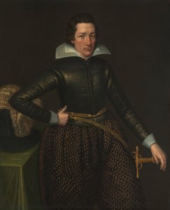 Portræt af en mand, ca. 1610. af Unbekannt