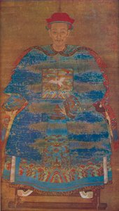 Portræt af en manchustatsmand, c1600-tallet af Unbekannt