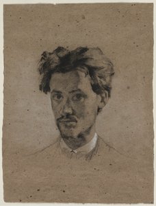 Portræt af en ung mand, ca. 1865-1875. af Unbekannt