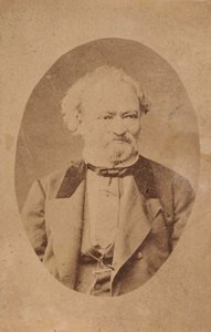 Portræt af pianist og komponist Ferenc Erkel 1810-1893, ca. 1875. af Unbekannt