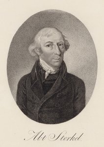 Portræt af pianist og komponist Franz Xaver Sterkel 1750-1817, 1816. af Unbekannt