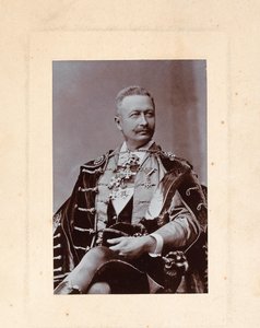 Portræt af pianist og komponist Géza Zichy 1849-1924, 1900-tallet. af Unbekannt
