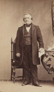 Portræt af komponisten Franz Lachner 1803-1890, ca. 1850. af Unbekannt