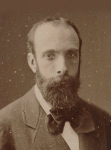 Portræt af komponisten Gaston Salvayre 1847-1916, 1880. af Unbekannt